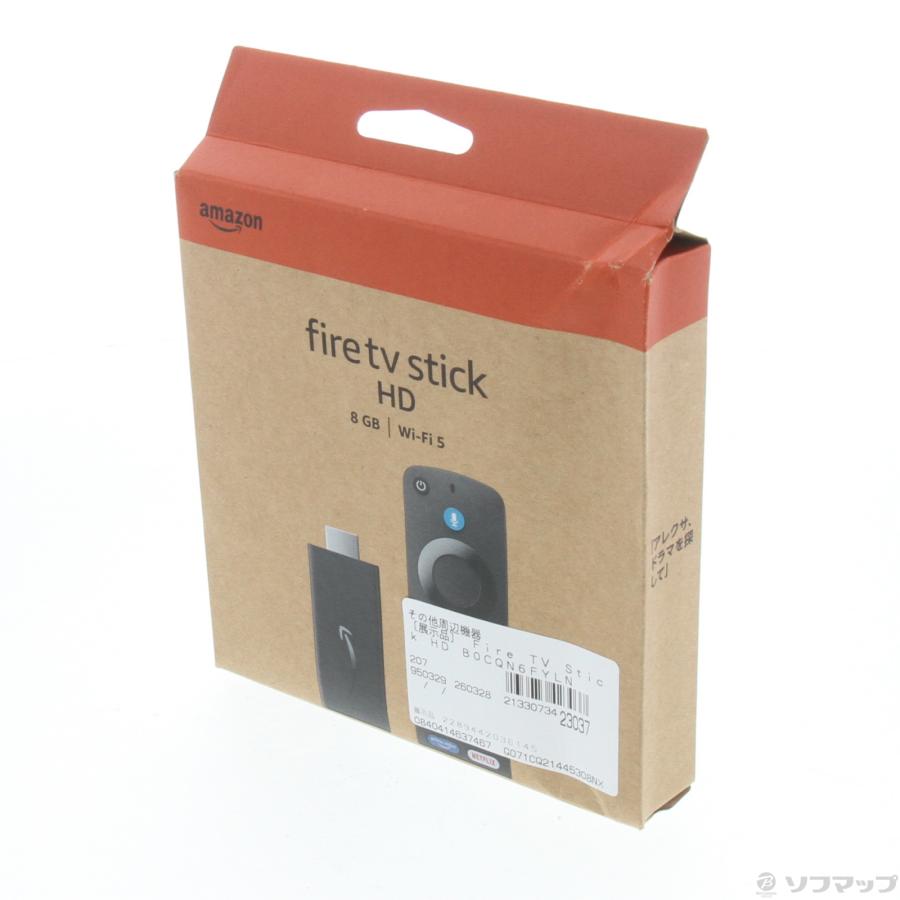 〔中古〕Amazon(アマゾン)  〔展示品〕 Fire TV Stick HD B0CQN6FYLN |  | 01
