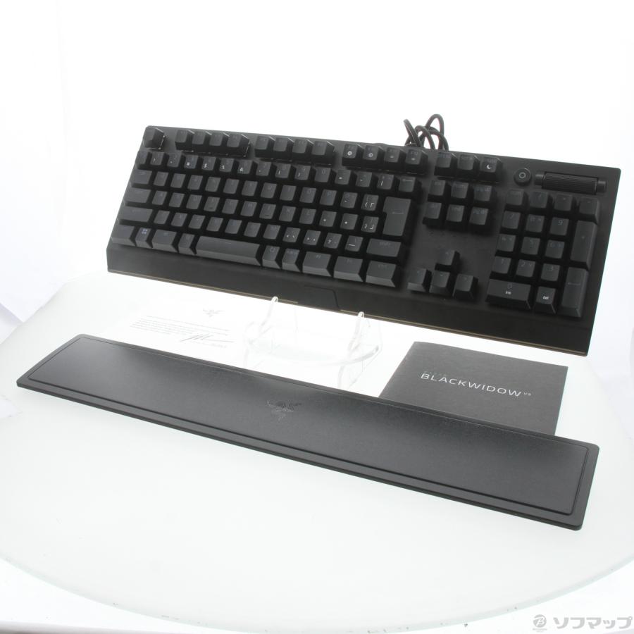 〔中古〕RAZER(レイザー)  〔展示品〕 BlackWidow V3 Green Switch RZ03-03541400-R3J1 緑軸 | Razer | 01