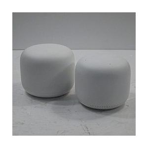 〔中古〕GOOGLE(グーグル)  〔展示品〕 Google Nest Wifiルーター + Nest Wifi拡張ポイント GA00822-JP | 