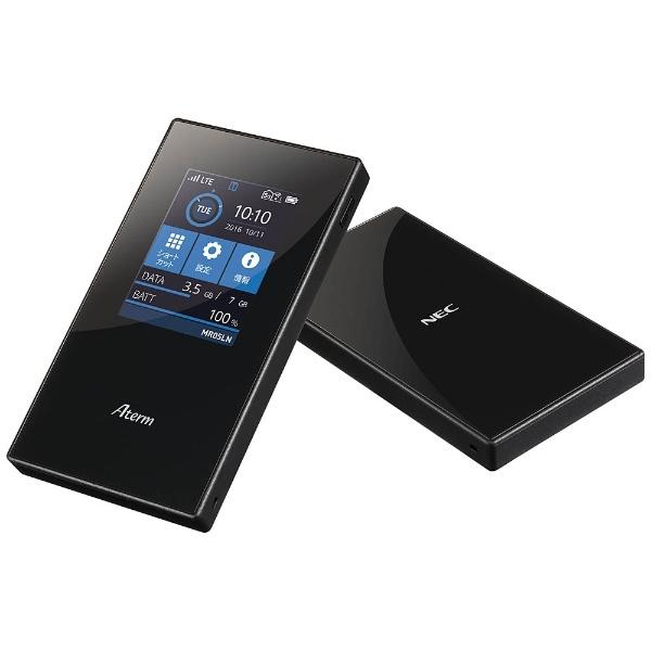 〔中古〕NEC(エヌイーシー)  〔展示品〕 Aterm MR05LN PA-MR05LN ブラック SIMフリー |  | 01