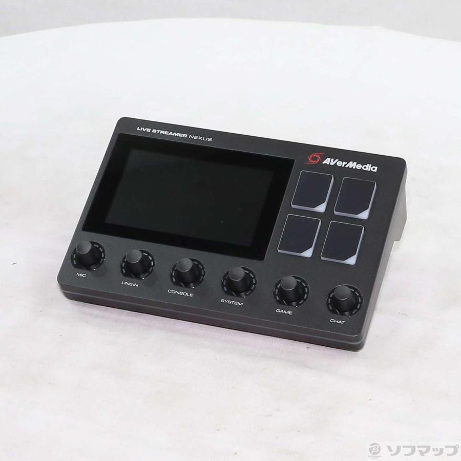 〔中古〕AVerMedia  Live Streamer NEXUS AX310 オーディオミキサー＆配信者向けコントロールセンター |  | 01