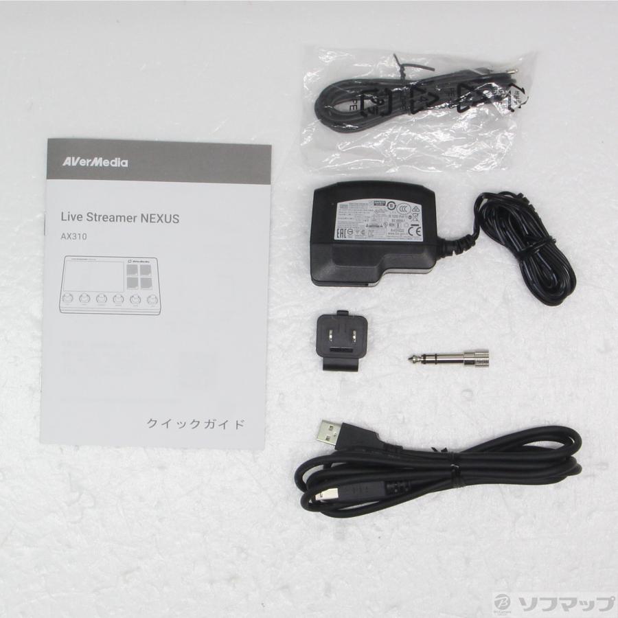 〔中古〕AVerMedia  Live Streamer NEXUS AX310 オーディオミキサー＆配信者向けコントロールセンター |  | 05