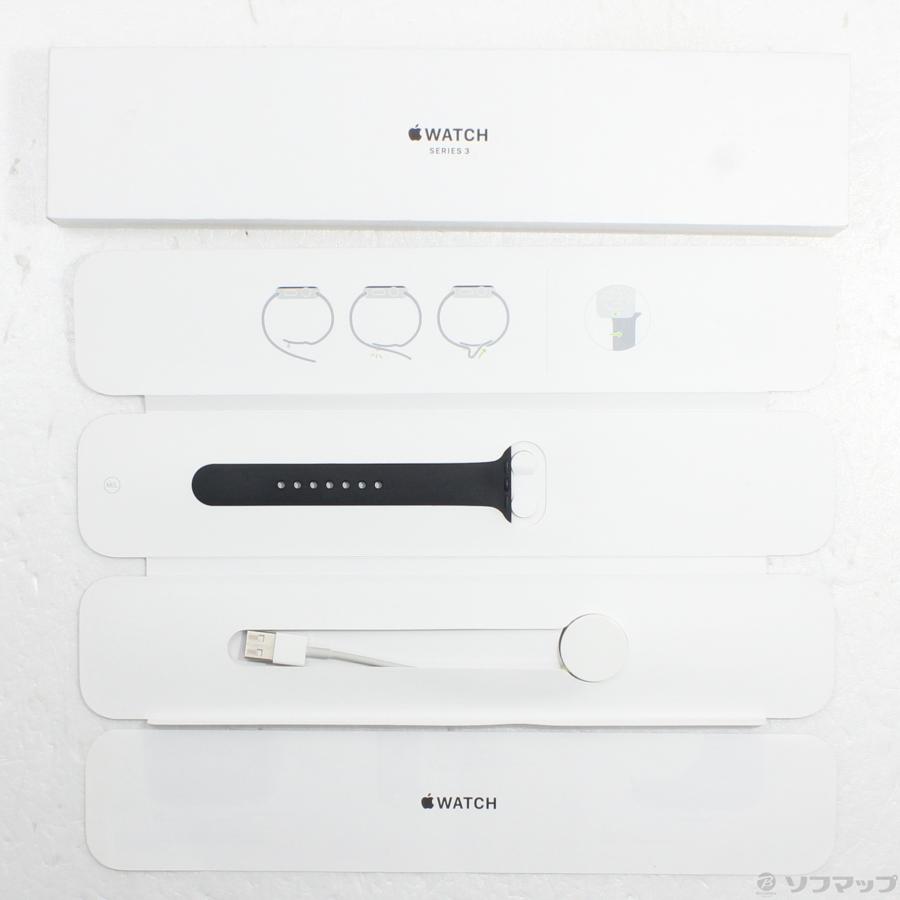 〔中古〕Apple(アップル)  Apple Watch Series 3 GPS 38mm スペースグレイアルミニウムケース ブラックスポーツバンド | Apple | 05