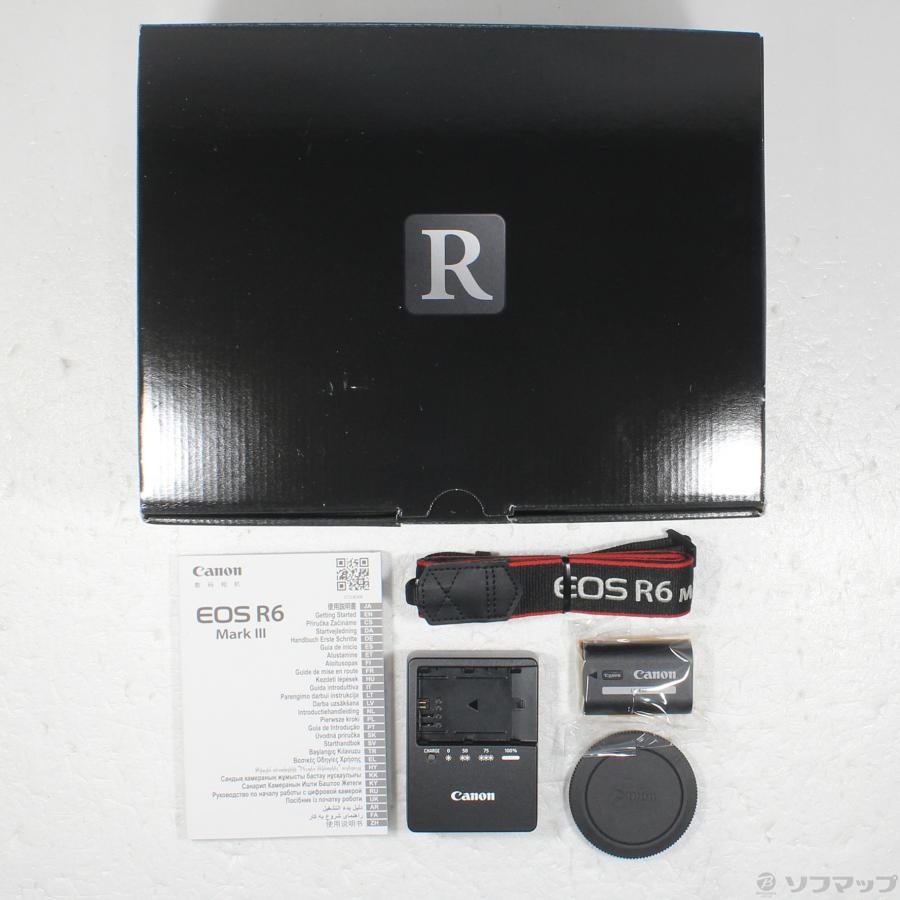 〔中古〕Canon(キヤノン)  EOS R6 Mark III ボディ | キヤノン | 06