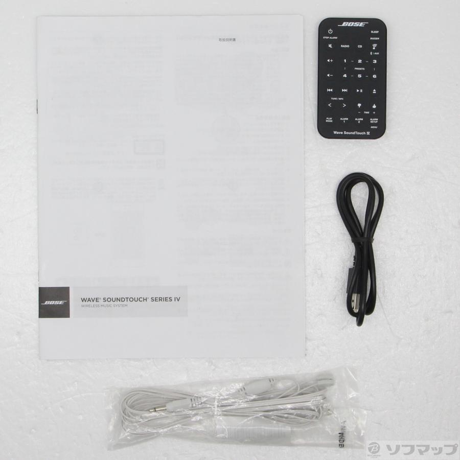〔中古〕BOSE(ボーズ)  Wave SoundTouch music system IV プラチナムシルバー | BOSE | 05