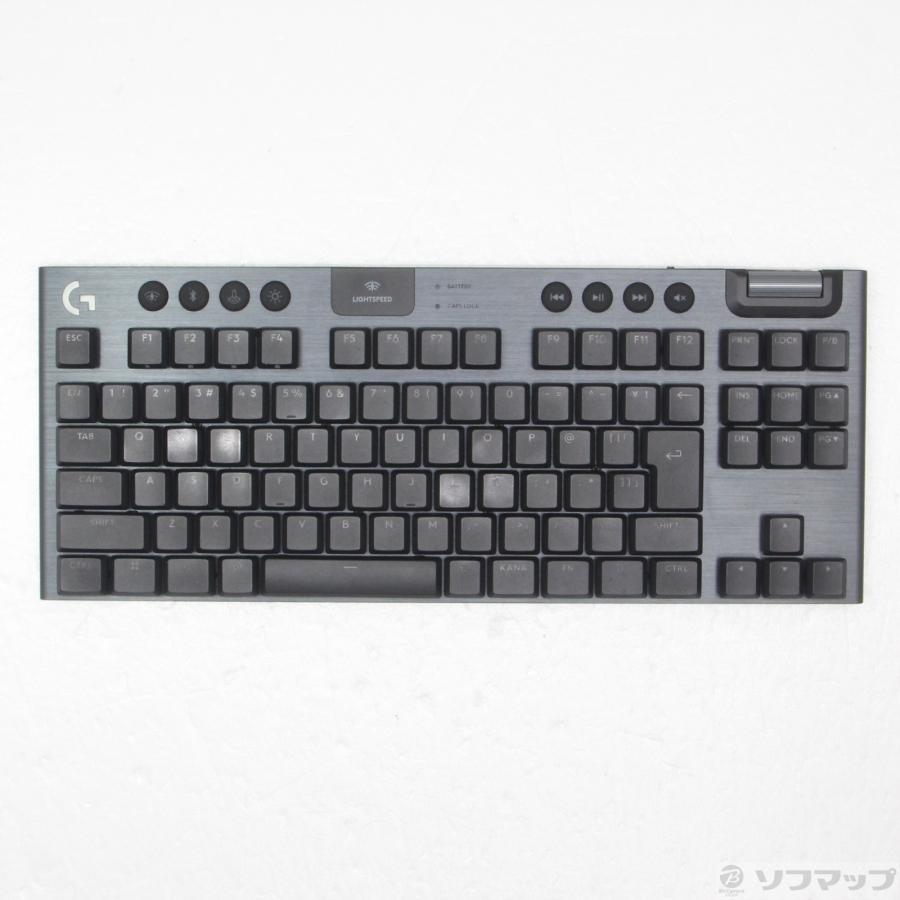 〔中古〕logicool(ロジクール)  G915 X LIGHTSPEED TKL リニア 赤軸 ブラック G915WLX-TKL-LNBK | logicool | 01