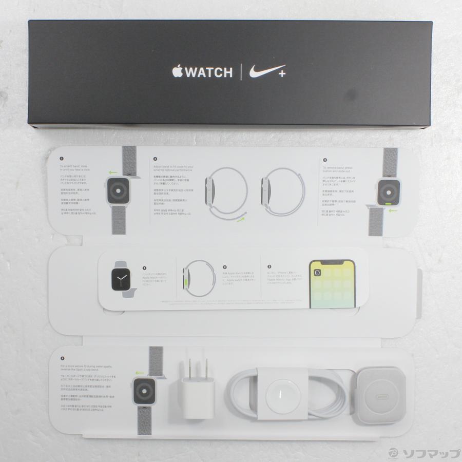 〔中古〕Apple(アップル)  Apple Watch Series 4 Nike+ GPS 44mm シルバーアルミニウムケース サミットホワイトNikeスポーツループ | Apple | 05