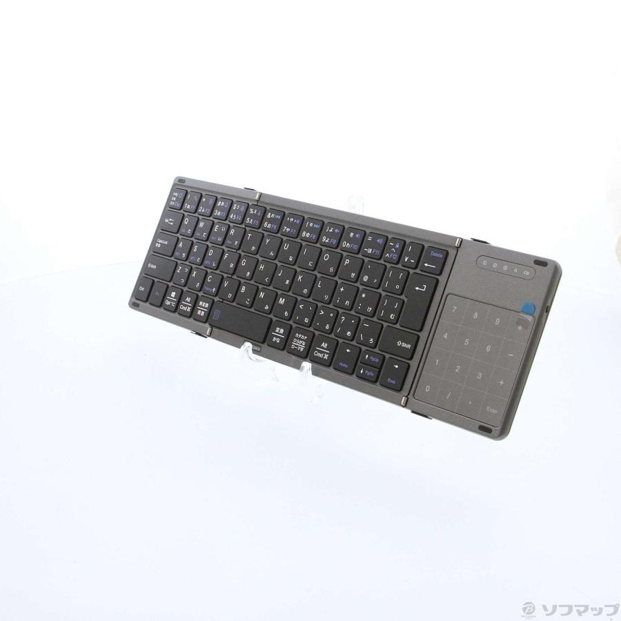 〔中古〕EWIN  〔展示品〕 三つ折りたたみ式キーボード EW-NTKB301 ブラック |  | 01