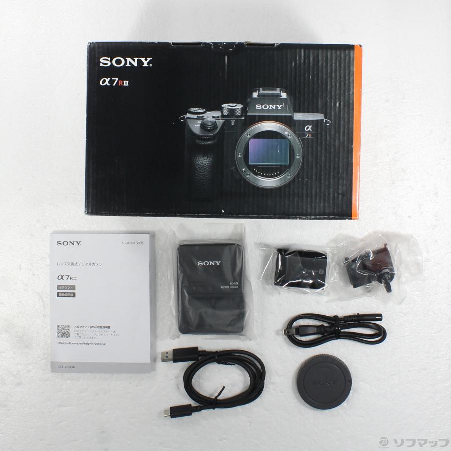 〔中古〕SONY(ソニー)  α7R III ボディ (ILCE-7RM3A) | SONY | 06