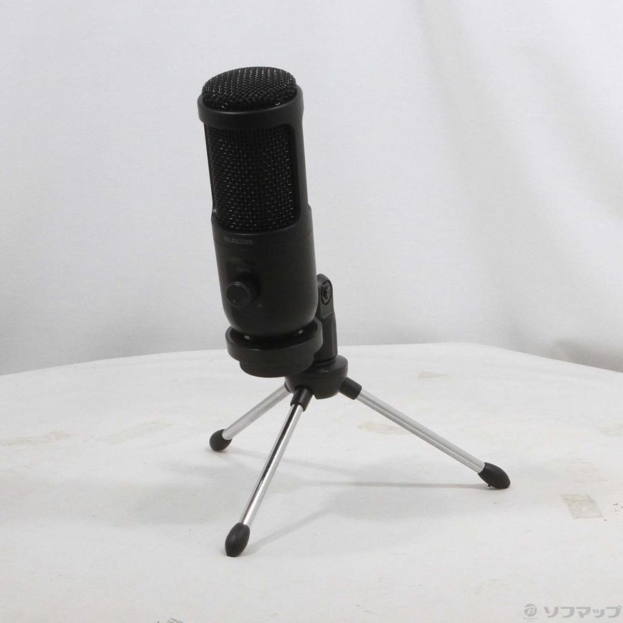 〔中古〕ELECOM(エレコム)  スタンド型コンデンサーマイク USB-A HS-MC12UBK | ELECOM | 01