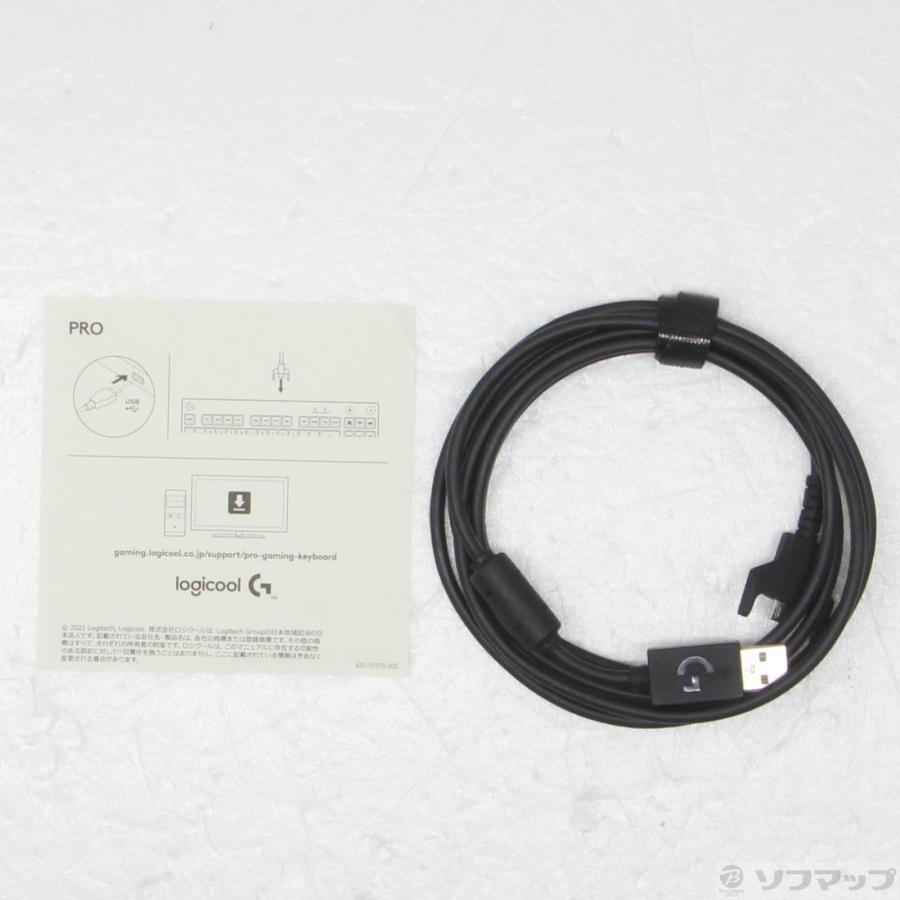 〔中古〕logicool(ロジクール)  PRO Gaming Keyboard G-PKB-002LN 赤軸 | logicool | 02