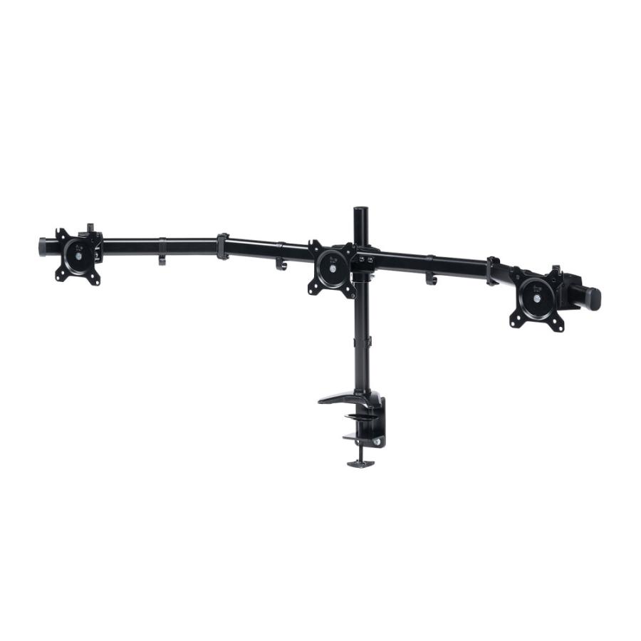 〔中古〕SANWA SUPPLY(サンワサプライ)  〔展示品〕 CR-LAC312BK 3画面・横並び・モニターアーム | SANWA SUPPLY | 01