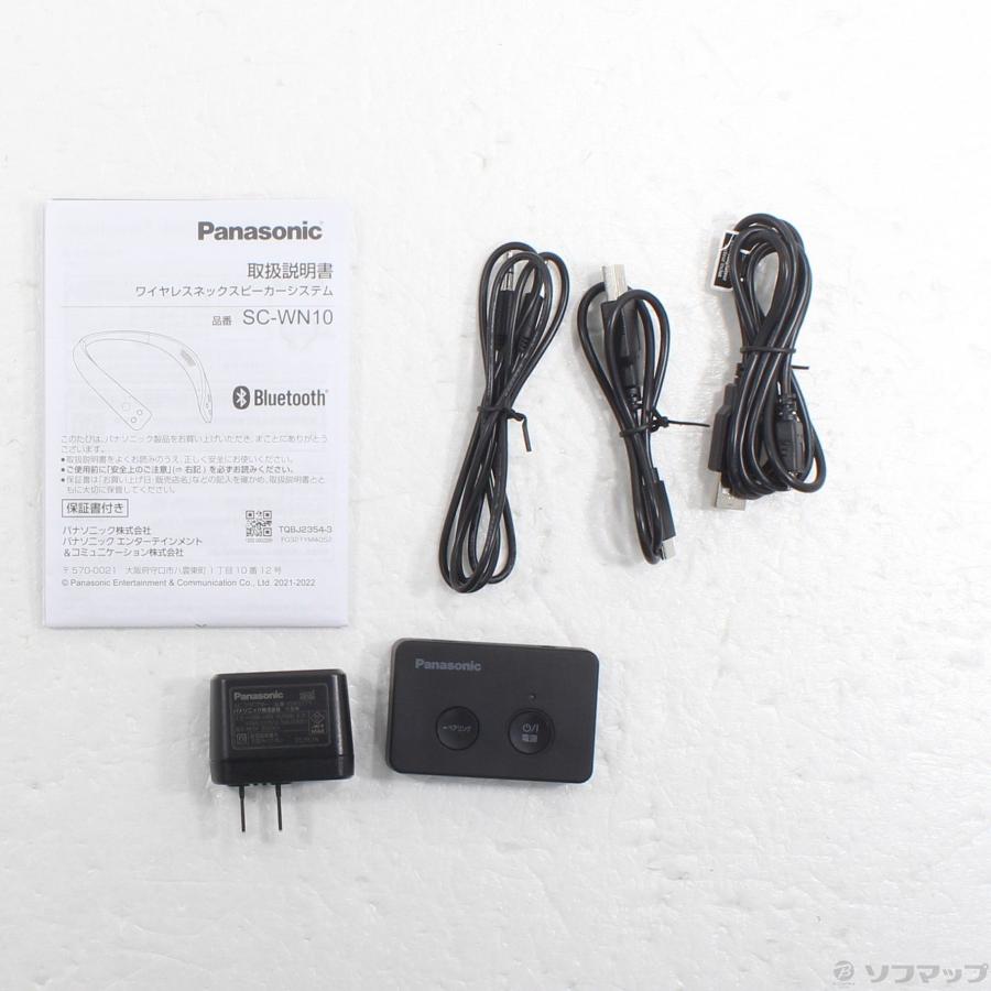 〔中古〕Panasonic(パナソニック)  SC-WN10-K ワイヤレスネックスピーカー ブラック | Panasonic | 05