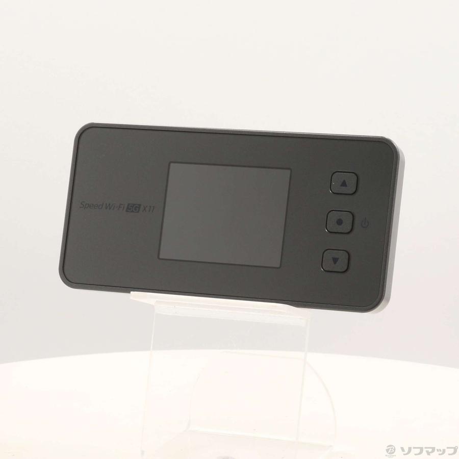 〔中古〕NEC(エヌイーシー)  〔中古品〕 Speed Wi-Fi 5G X11 NAR01SHU チタニウムグレー SIMフリー |  | 01