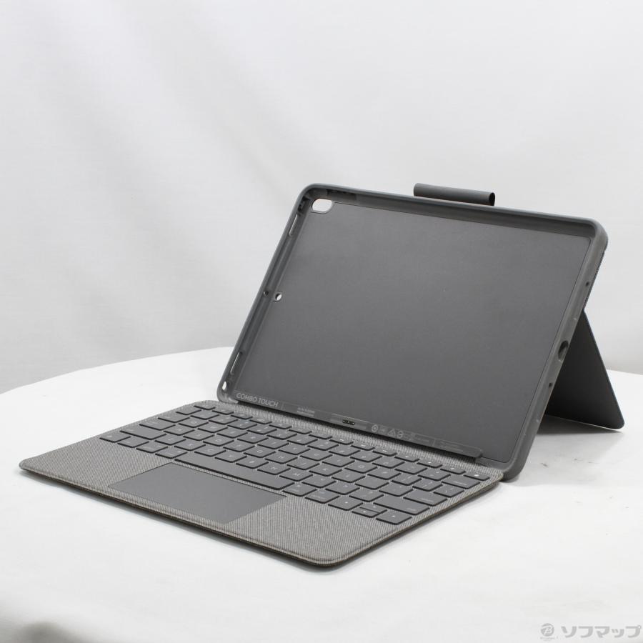 〔中古〕logicool(ロジクール)  Combo Touch Keyboard Case 10.2インチiPad用 iK1057BKA グラファイト | logicool | 01