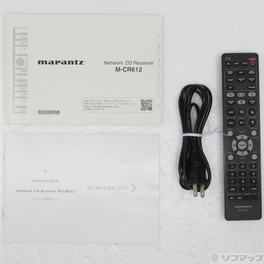 〔中古〕marantz  M-CR612／FB ブラック |  | 05