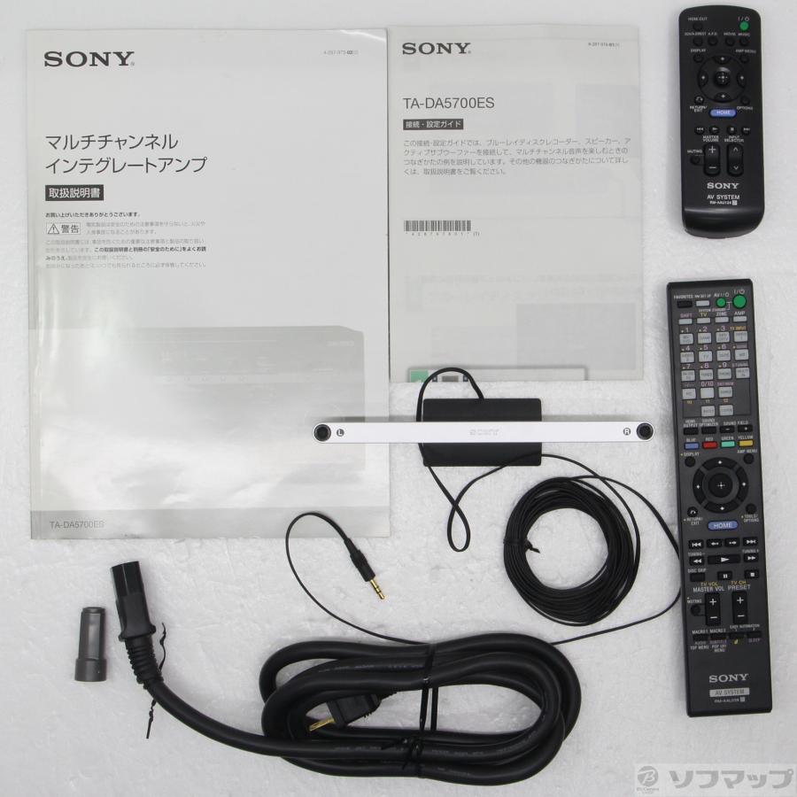 〔中古〕SONY(ソニー)  TA-DA5700ES ブラック | SONY | 05