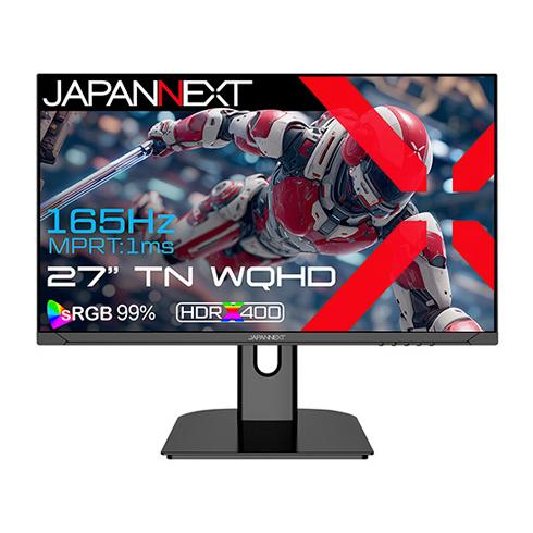 〔中古〕JAPANNEXT  〔展示品〕 JN-T27G165Q ブラック |  | 01