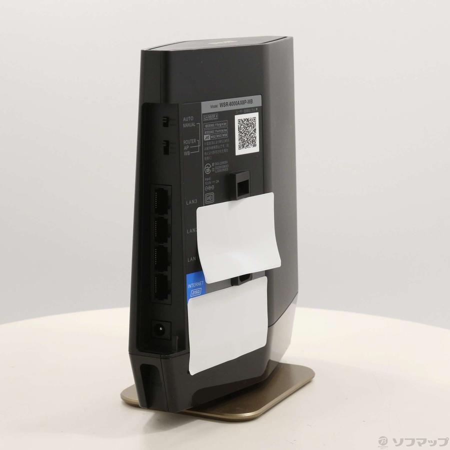 〔中古〕BUFFALO(バッファロー）  WSR-6000AX8P-MB マットブラック | BUFFALO | 03