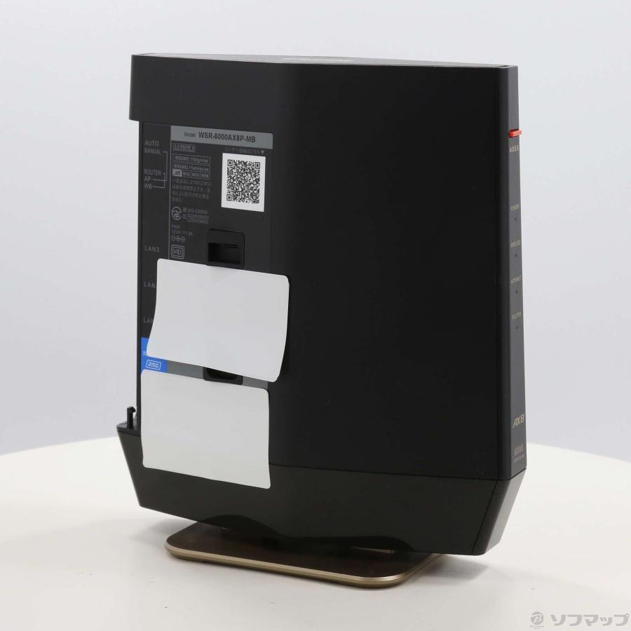〔中古〕BUFFALO(バッファロー）  WSR-6000AX8P-MB マットブラック | BUFFALO | 04