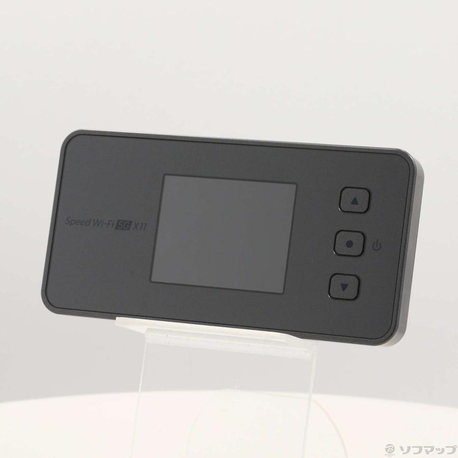 〔中古〕NEC(エヌイーシー)  〔中古品〕 Speed Wi-Fi 5G X11 NAR01SHU チタニウムグレー SIMフリー |  | 01