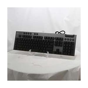 〔中古〕logicool(ロジクール)  G813 RGBメカニカル ゲーミングキーボード G813-CK クリッキー 赤軸 | logicool