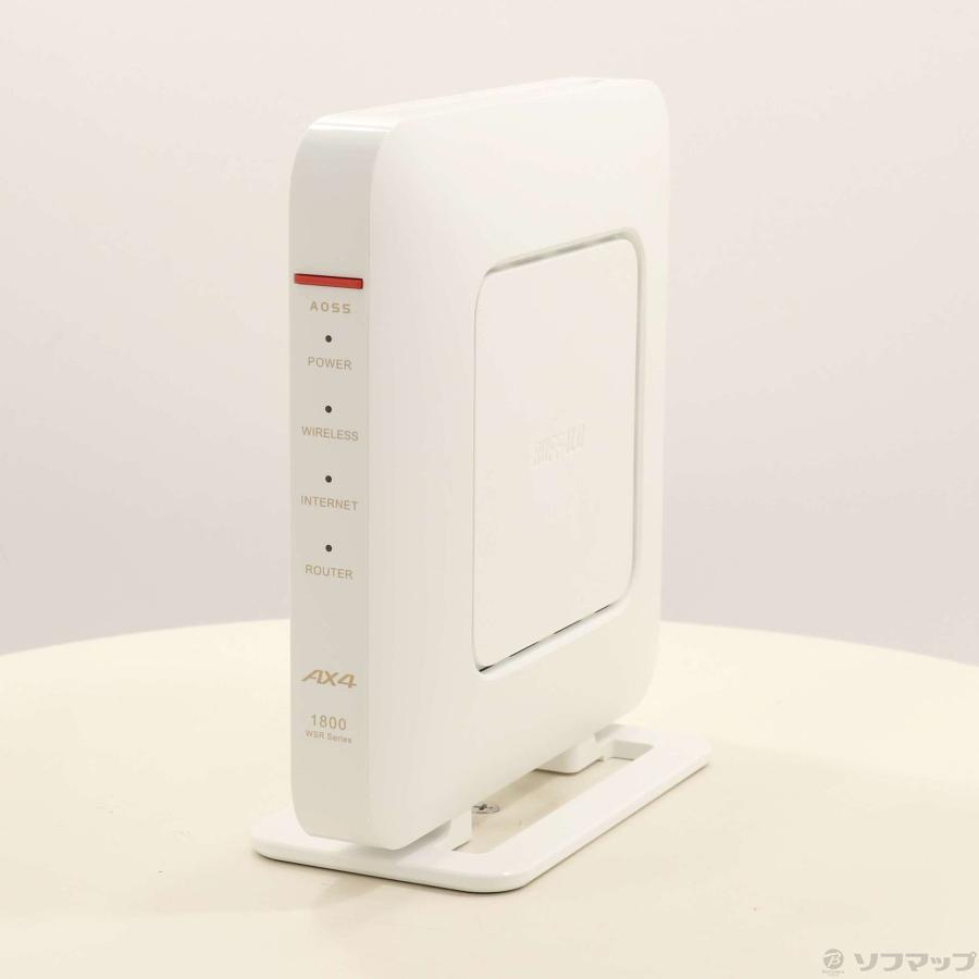 〔中古〕BUFFALO(バッファロー）  WSR-1800AX4S／NWH ホワイト | BUFFALO | 01