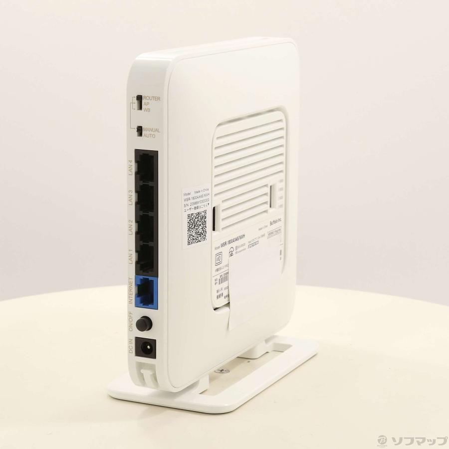 〔中古〕BUFFALO(バッファロー）  WSR-1800AX4S／NWH ホワイト | BUFFALO | 03