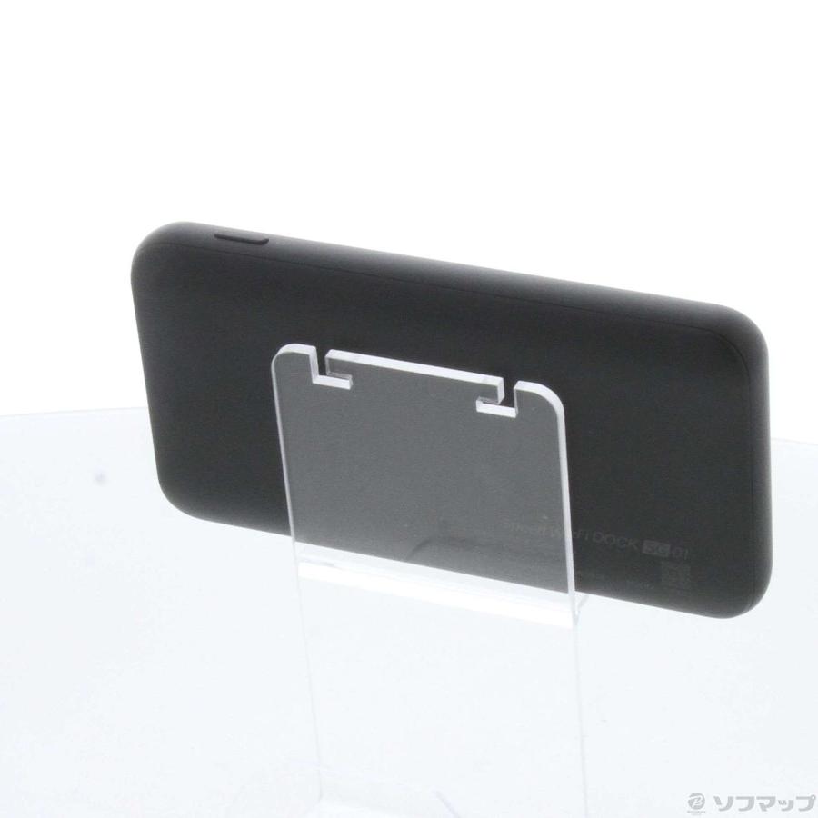 中古〕WIMAX Speed Wi-Fi DOCK 5G 01 CPS01SKU ブラック UQ mobile SIM