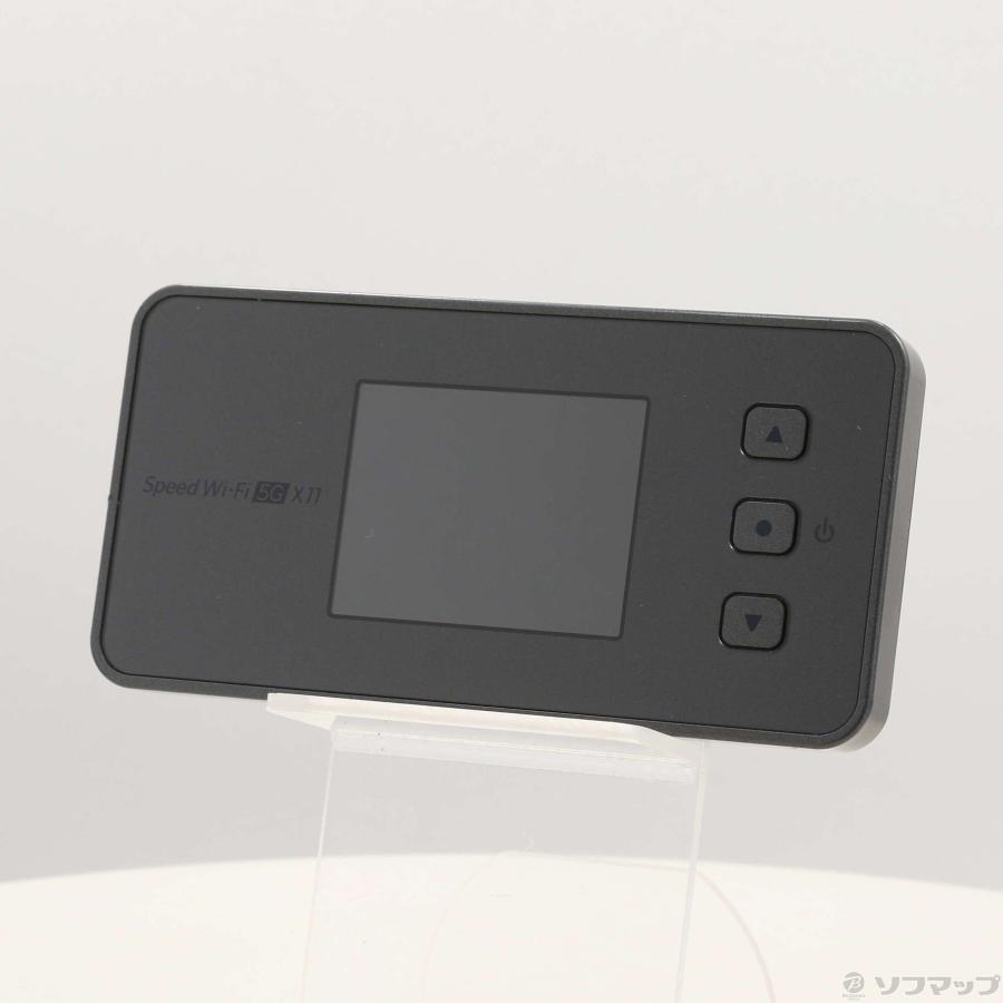 〔中古〕NEC(エヌイーシー)  〔中古品〕 Speed Wi-Fi 5G X11 NAR01SHU チタニウムグレー SIMフリー |  | 01