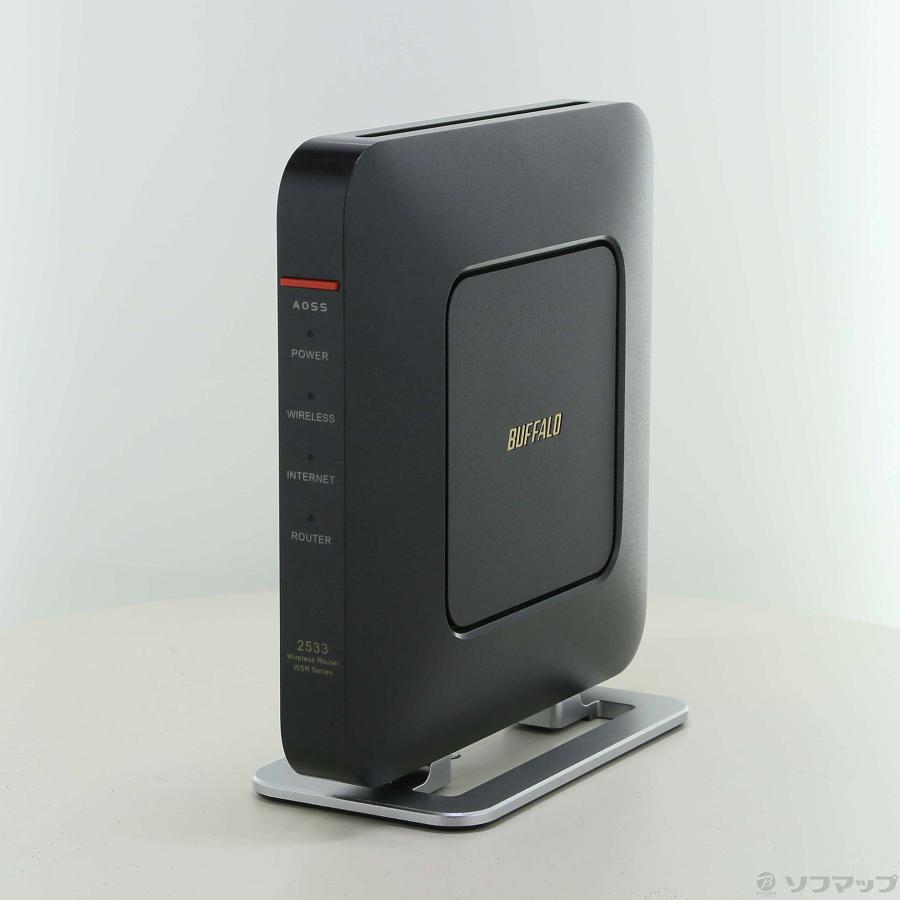〔中古〕BUFFALO(バッファロー）  AirStation WSR-2533DHP-CB クールブラック | BUFFALO | 01