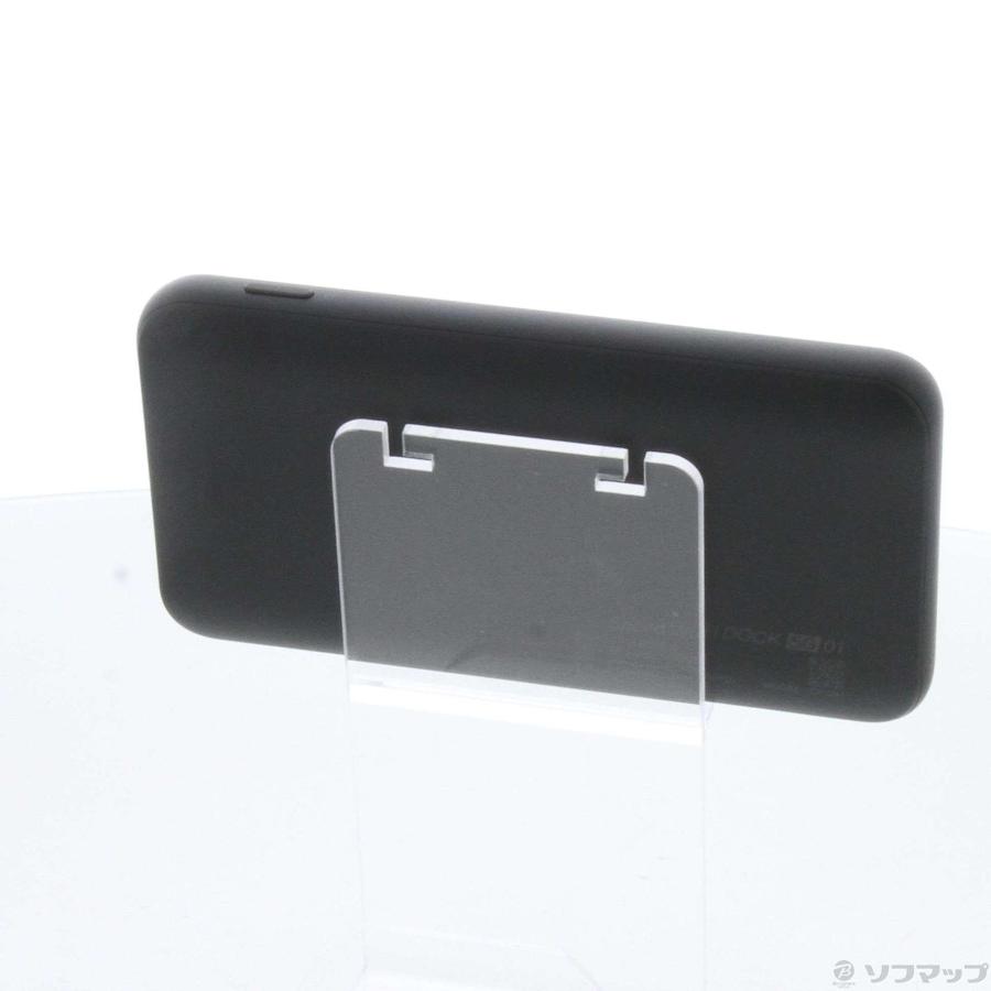 〔中古〕WIMAX  Speed Wi-Fi DOCK 5G 01 CPS01SKU ブラック UQ mobile SIMフリー |  | 03