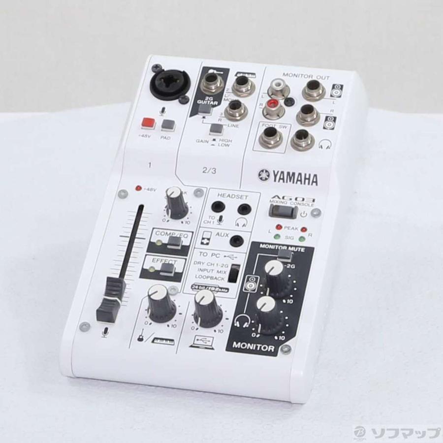 〔中古〕YAMAHA(ヤマハ)  AG03 ウェブキャスティングミキサー | YAMAHA | 01