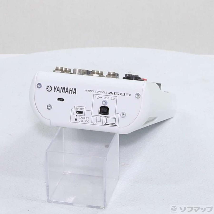 〔中古〕YAMAHA(ヤマハ)  AG03 ウェブキャスティングミキサー | YAMAHA | 03