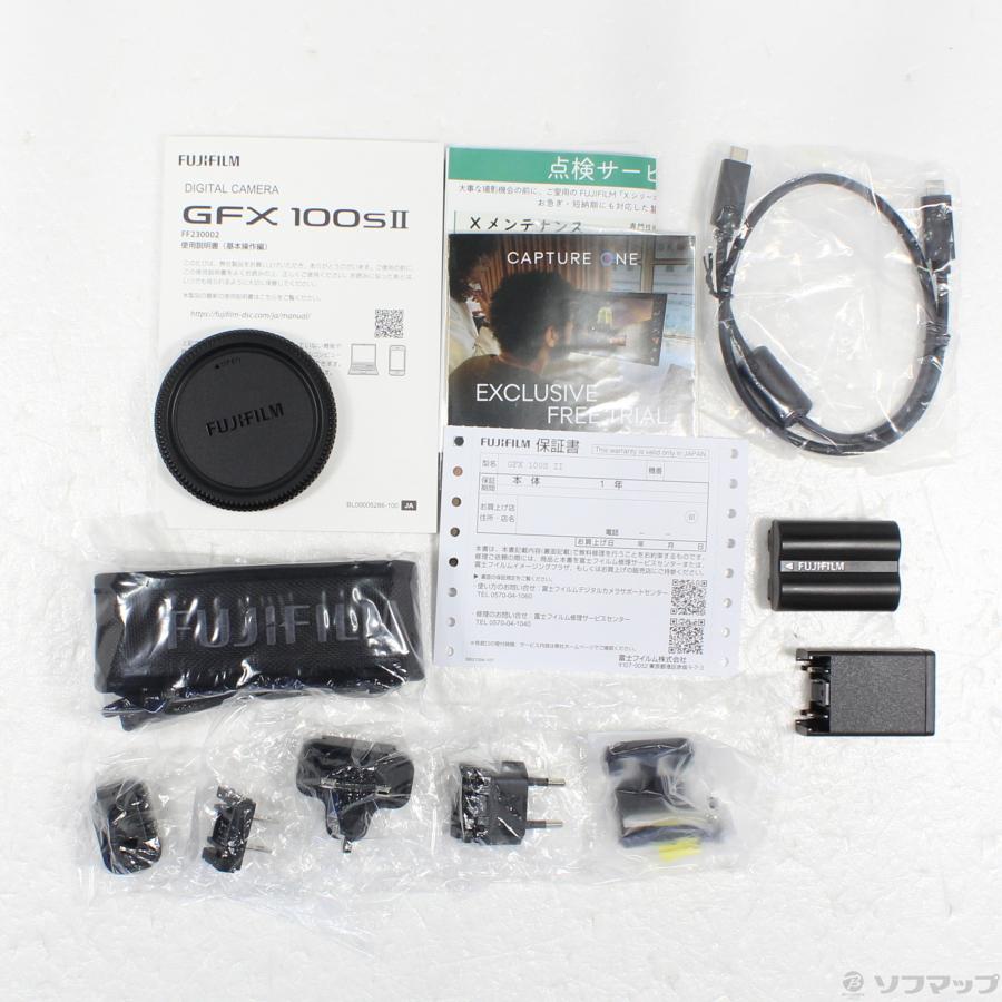 〔中古〕FUJIFILM(フジフイルム)  〔展示品〕 FUJIFILM GFX100S II ボディ |  | 06