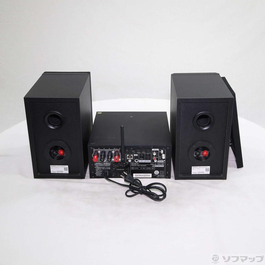 〔中古〕SONY(ソニー)  CMT-SX7 CD／CD-R／RW ブラック CMTSX7 | SONY | 03