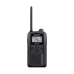 〔中古〕KENWOOD(ケンウッド)  〔展示品〕 中継器対応特定小電力トランシーバー UBZ-LS27RB ブラック 1台 | 