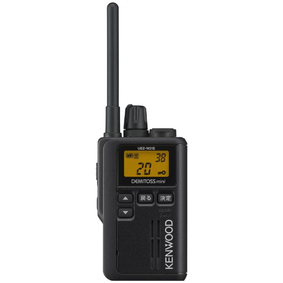 〔中古〕KENWOOD(ケンウッド)  〔展示品〕 UBZ-M31EB 中継器対応特定小電力トランシーバー ブラック |  | 01