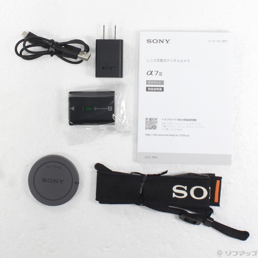 〔中古〕SONY(ソニー)  α7 III ILCE-7M3 ボディ | SONY | 06
