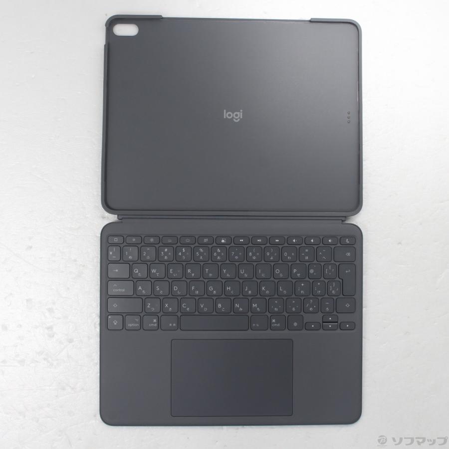 〔中古〕logicool(ロジクール)  Combo Touch Keyboard Case 10.2インチiPad用 iK1057BKA グラファイト | logicool | 01