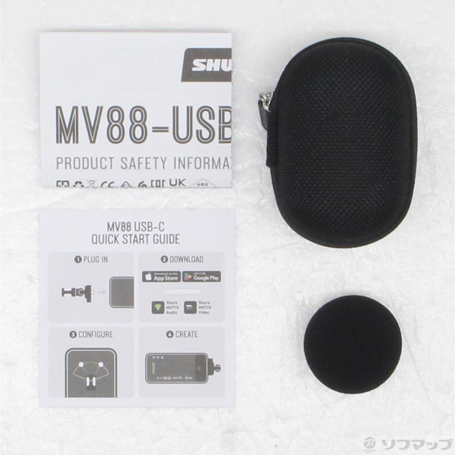 〔中古〕SHURE(シュア)  MV88-USBC | SHURE | 05