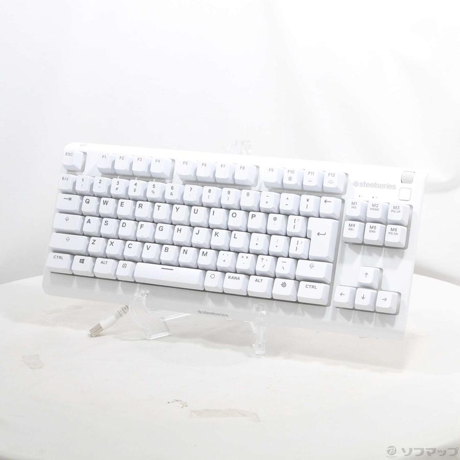 〔中古〕SteelSeries  SteelSeries Apex 3 TKL White JP 64909 日本語配列テンキーレス |  | 01