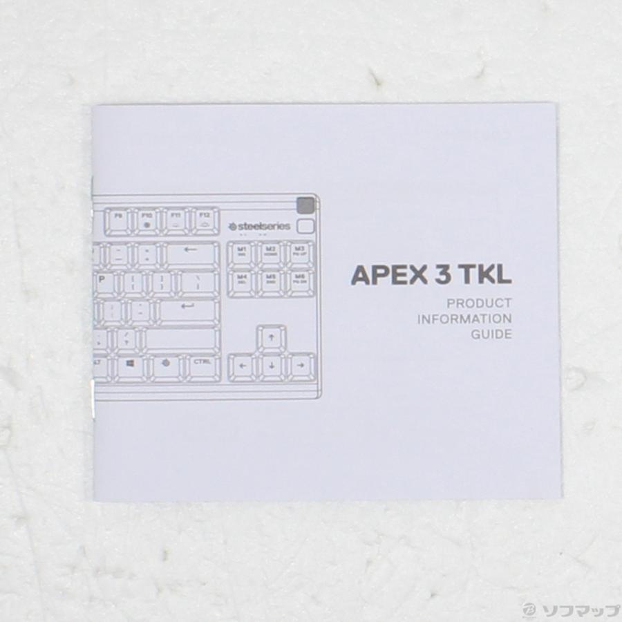 〔中古〕SteelSeries  SteelSeries Apex 3 TKL White JP 64909 日本語配列テンキーレス |  | 05