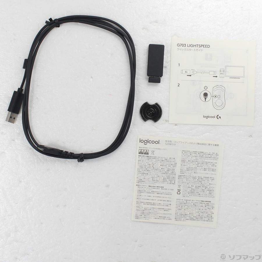 〔中古〕logicool(ロジクール)  LIGHTSPEED ワイヤレスゲーミングマウス G703h | logicool | 05