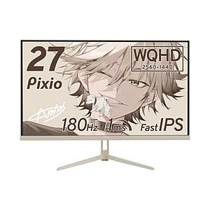 中古〕PIXIO 〔展示品〕 PX278WAVEBE-O ゲーミングモニター PX278 Wave