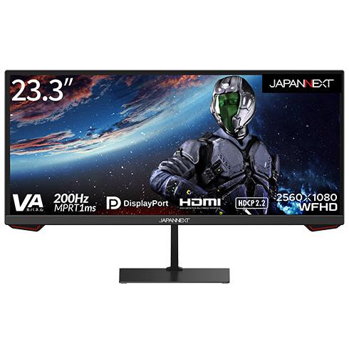 中古〕JAPANNEXT 〔展示品〕 ゲーミングモニター JN-VG233WFHD200