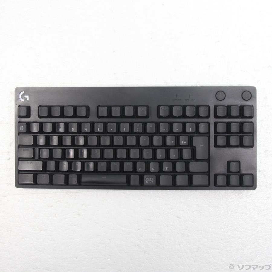 〔中古〕logicool(ロジクール)  ロジクールG PRO ゲーミングキーボード ブラック G-PKB-002CK クリッキー(青軸) | logicool | 01