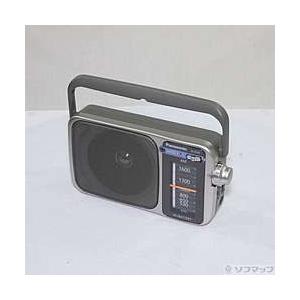 〔中古〕Panasonic(パナソニック)  〔展示品〕 AM 1バンドラジオ シルバー R-2255-S | Panasonic