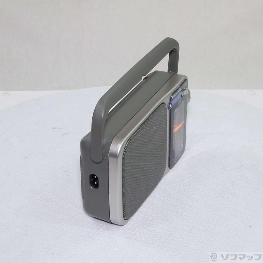 〔中古〕Panasonic(パナソニック)  〔展示品〕 AM 1バンドラジオ シルバー R-2255-S | Panasonic | 04