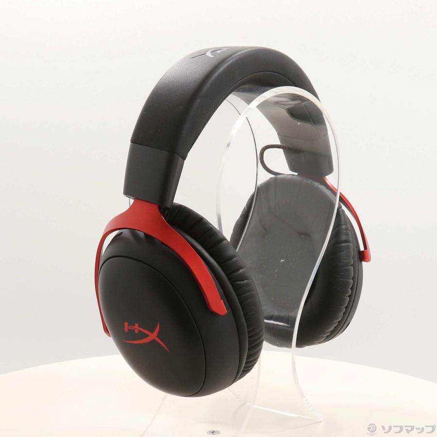 〔中古〕HYPERX  HyperX Cloud III S ワイヤレスゲーミングヘッドセット A59Z0AA ブラックレッド |  | 04